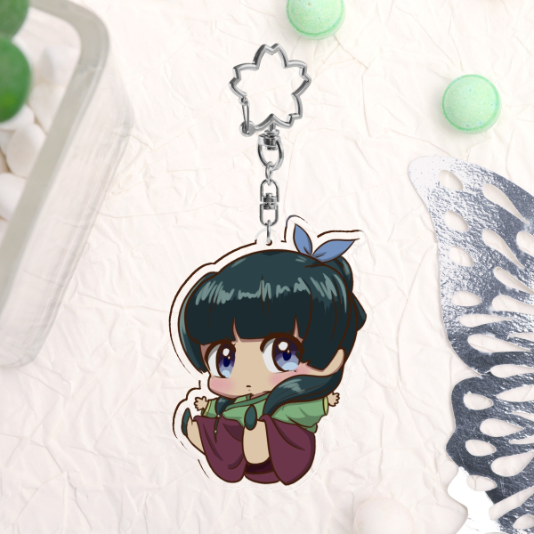 MaoMao Apothecary Diaries Chibi Clear Acrylic Keychain