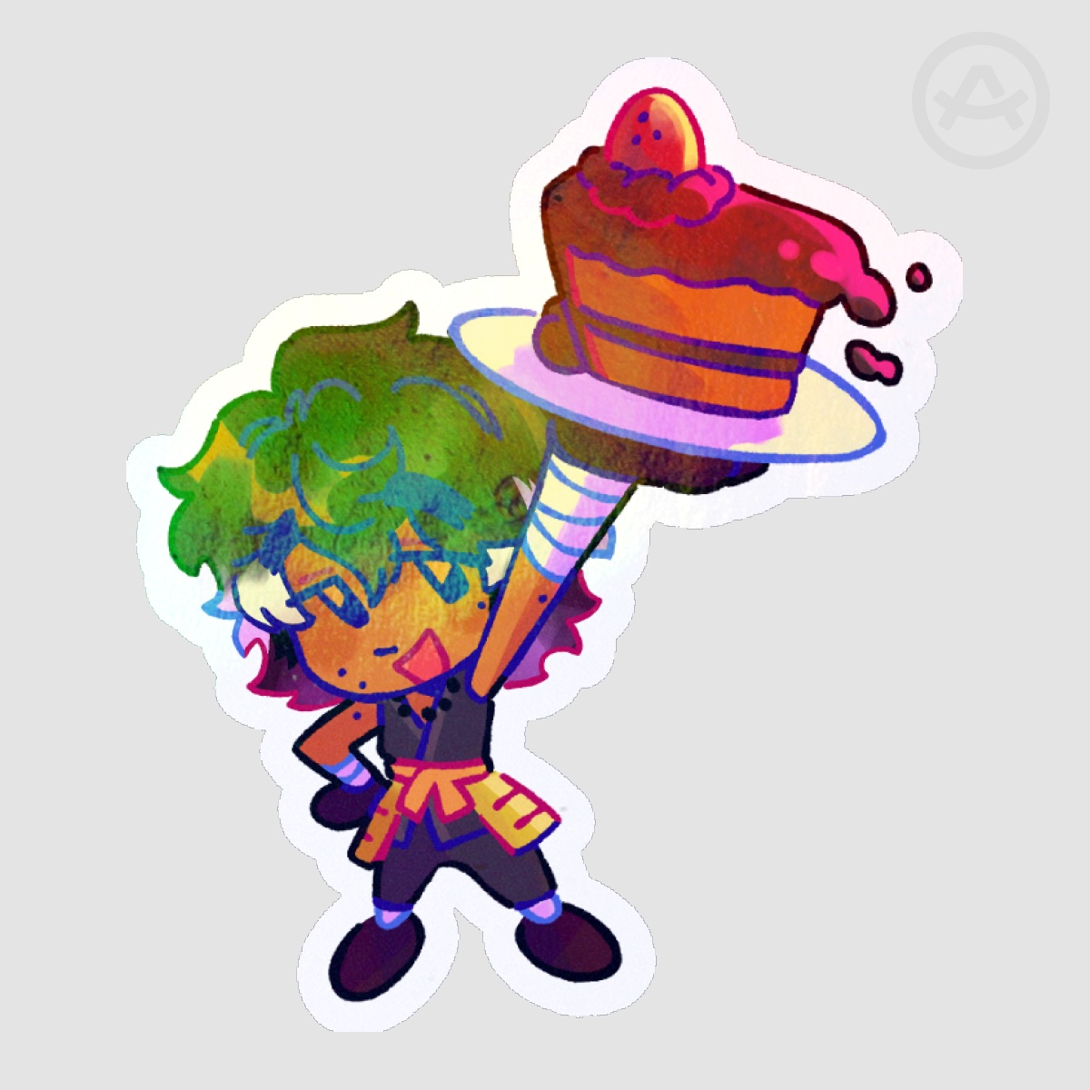 [NINJAGO] Cole Snacks Sticker