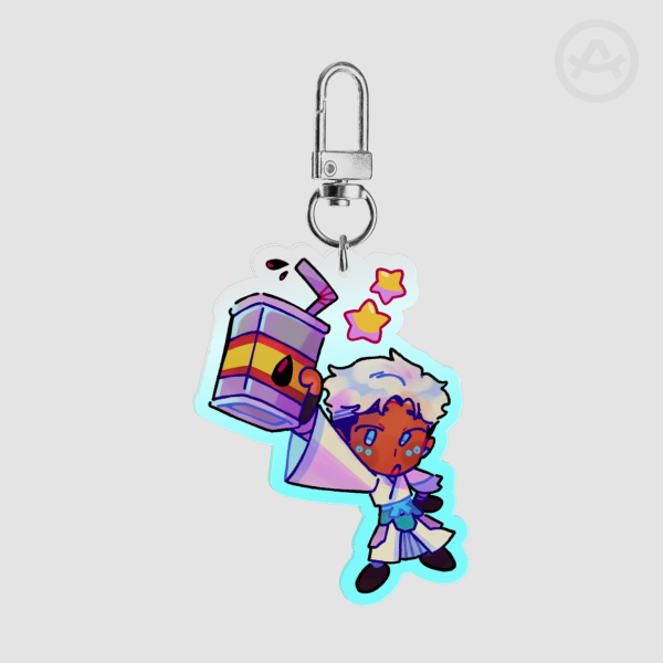 [NINJAGO] Zane Snacks Keychain