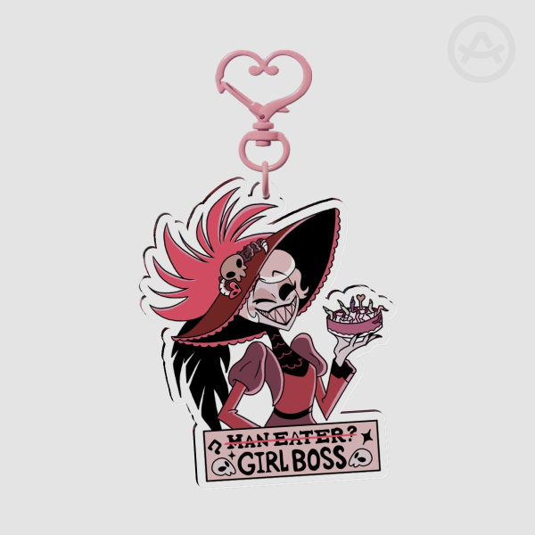 Man Eater? GIRLBOSS - Rosie Keychain
