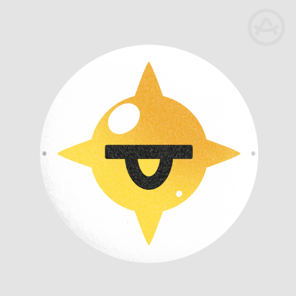 Aiba AI-Ball Plush Badge (irritated) [AITSF]