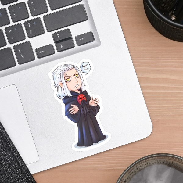 FFXIV Hades Emet-Selch Glossy Stickers