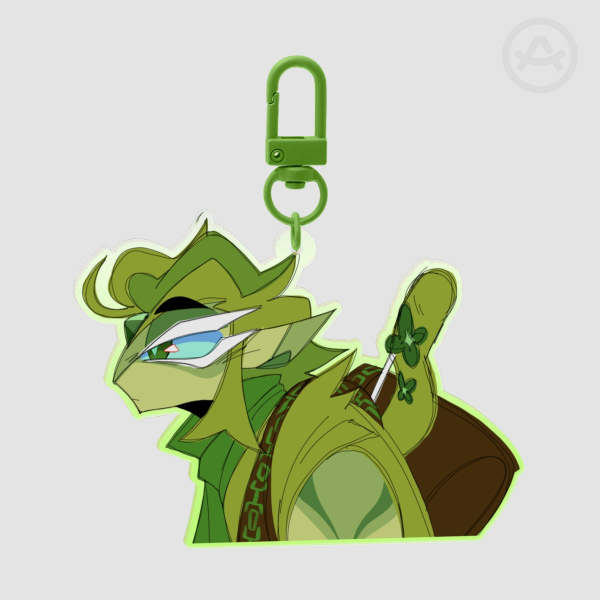 Wind Archer—Colored Edge Acrylic Keychains
