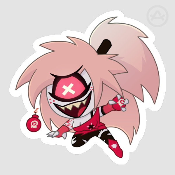 Cherri Bomb Chibi (Die Cut Sticker)