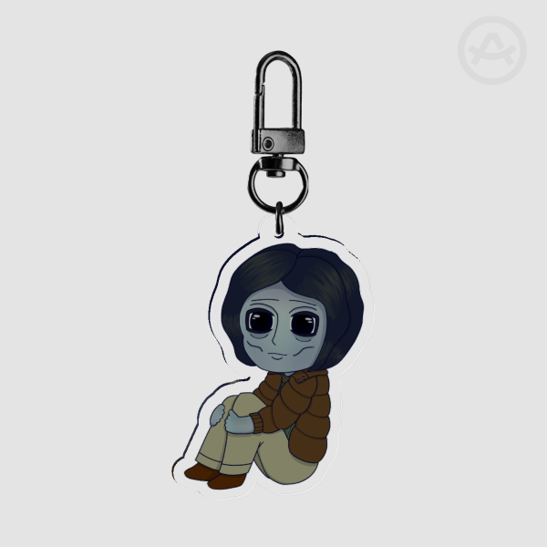 NINAH Coat Guy Fan Merch Clear Acrylic Keychain