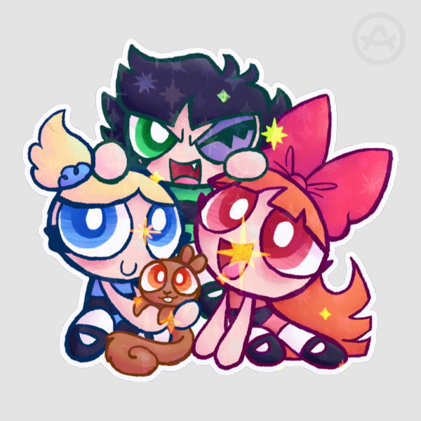 Powerpuff Girls Sticker