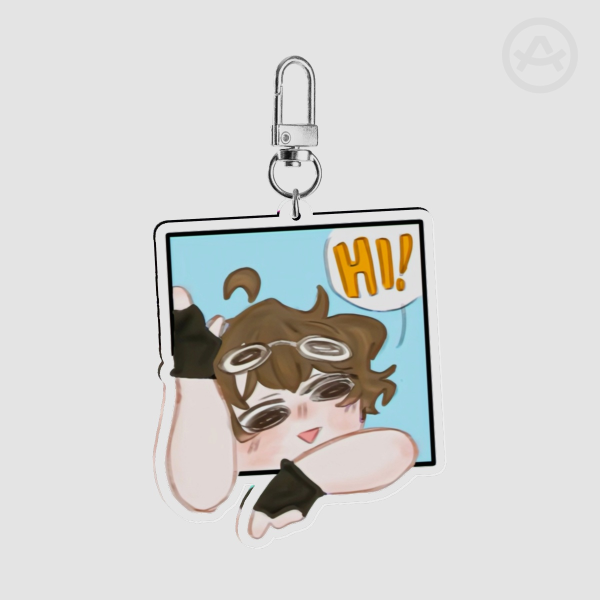 Georgenotfound | GNF keychain (dsmp)