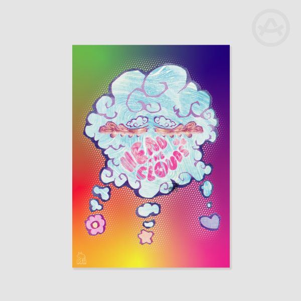 Head on the Clouds Poster