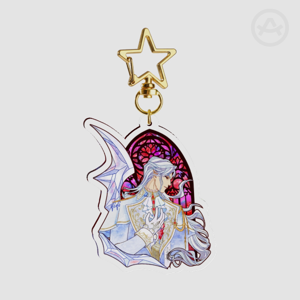 SYLUS SILVERWING LOVE AND DEEPSPACE Clear Acrylic Keychain