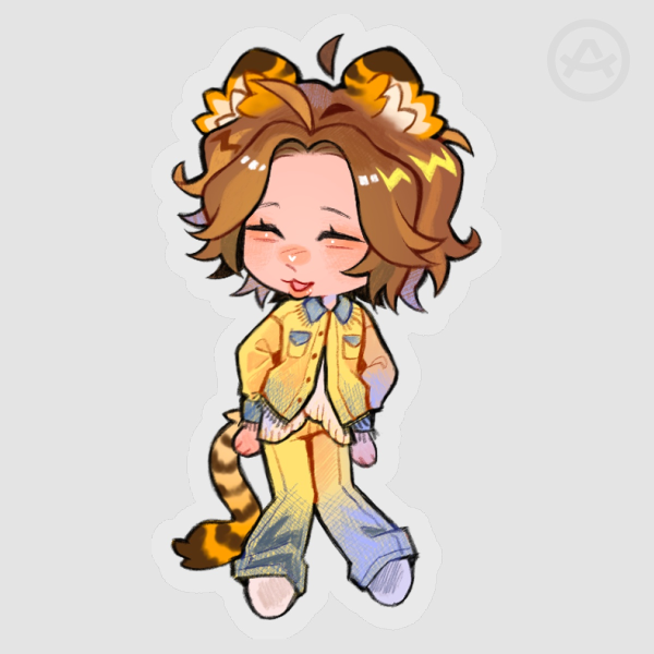 D's Wave Daesung Clear Vinyl Sticker