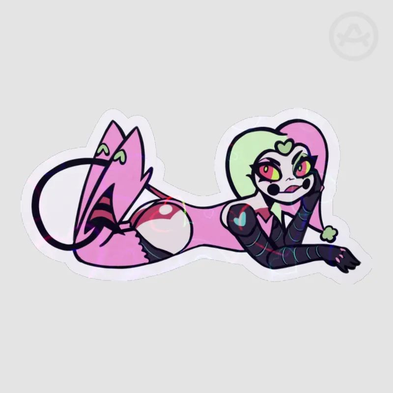 Fizz Pinup Sticker by EdiSlendering - ACGGOODS