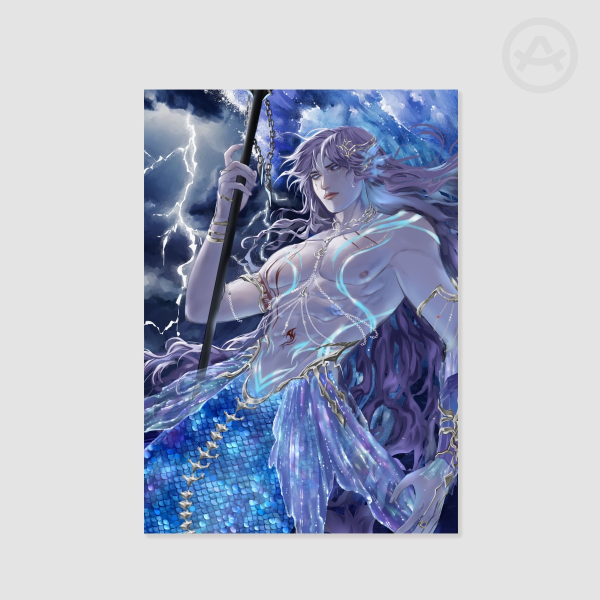 RAFAYEL Lemurian Sea God LOVE AND DEEPSPACE Poster Printing