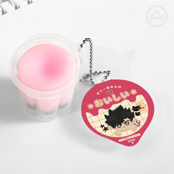 Haikyuu Kuroo Squishy Pudding Jelly Charm by Koriana Kshoppe