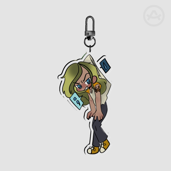 being picked up Jackson Acrylic Keychain