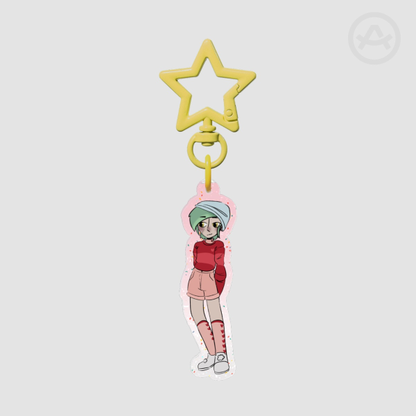 Alex Adam Acrylic Keychain