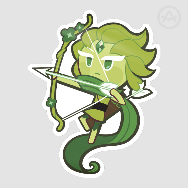 [Cookie Run - Legendary Set A] Wind Archer Cookie Sticker
