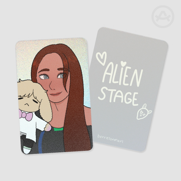 Hyuna Luka Bunny Holographic Photocard