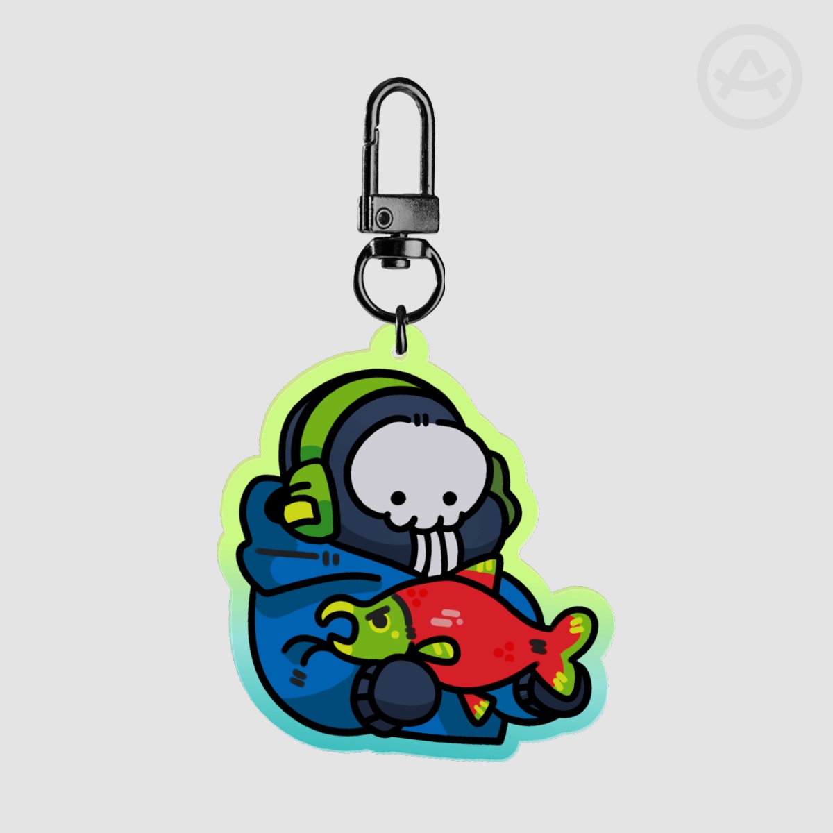 Acrylic Keychains - Fishy Ghost