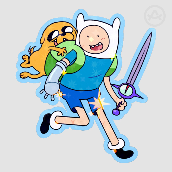 Finn The Human Sticker