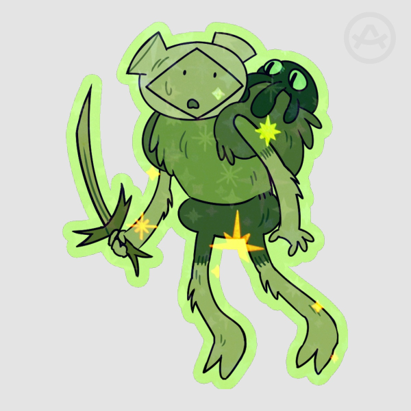 Fern The Human Sticker