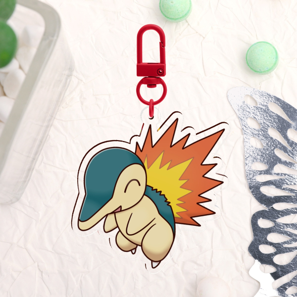 Cyndaquil (Acrylic Keychains)