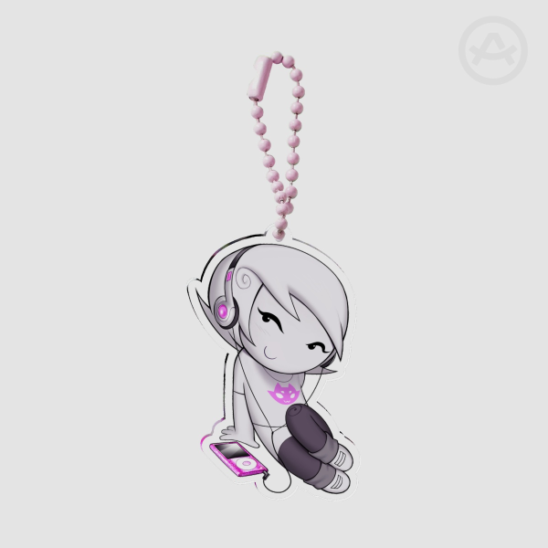 Roxy Lalonde ♫ keychain