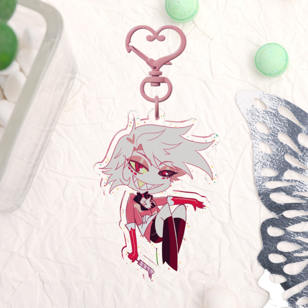 Angel Dust ice cream  [ACRYLIC KEYCHAIN]