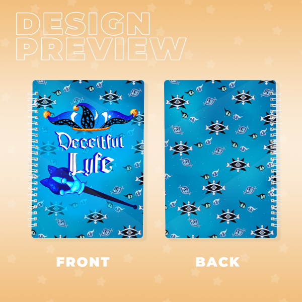 CRK Shadow Milk Inspired Spiral Notebook