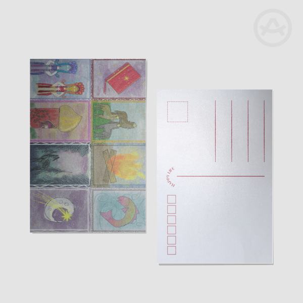 A Demon's Howl Postcard