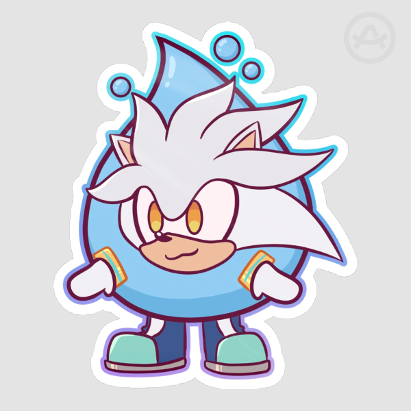 Silver Sticker