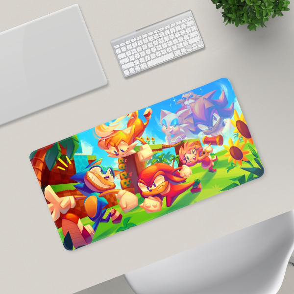 Sonic The Hedgehog Desk Pad