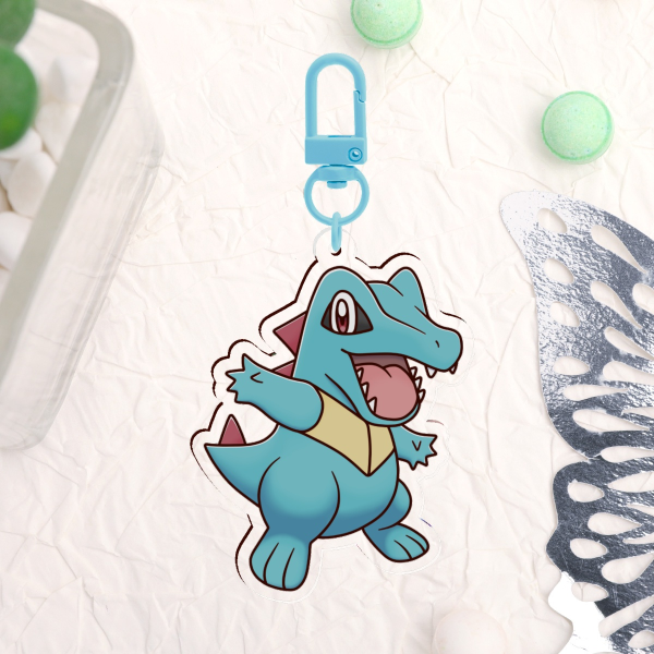 Totodile (Acrylic Keychains)