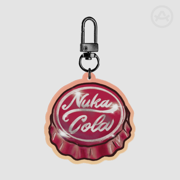 Bottle Cap Acrylic Keychain
