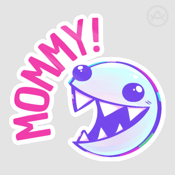 Bubble mommy Sticker