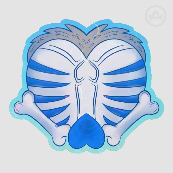 Sans Ribs Sticker
