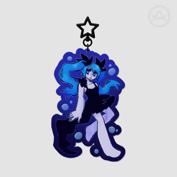 Deep Sea Girl Miku Large Keychain/Charm
