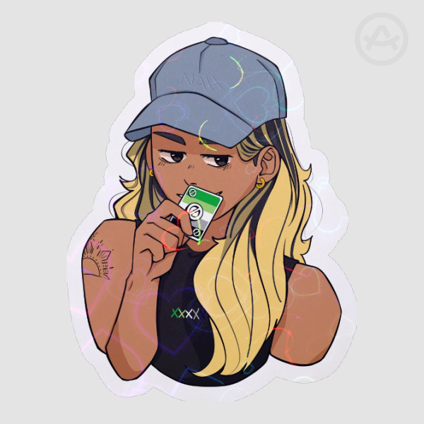 OC | Uno NAH Sticker (Aromantic)