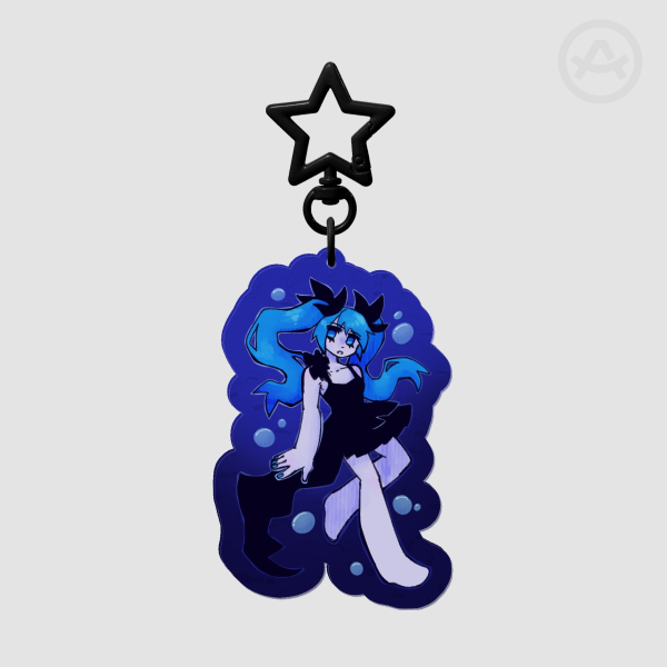 Deep Sea Girl Miku Keychain/Charm