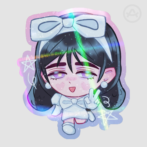 Sua Alien Stage holo sticker<3