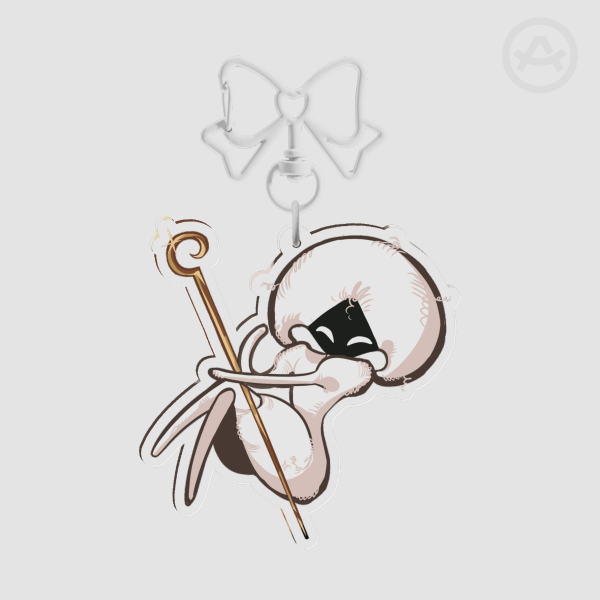 Lace | Silksong | Clear Acrylic Keychain
