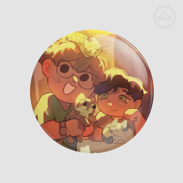 Grian and Scar Button