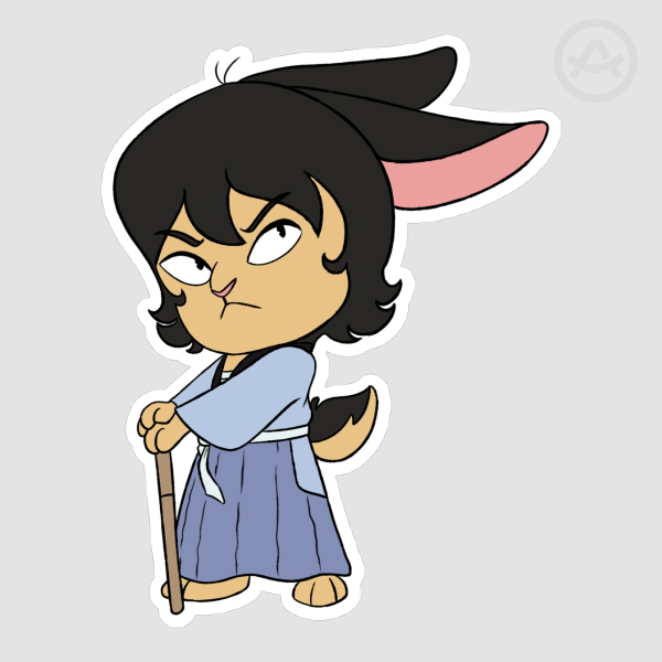 Bunny Goe Sticker