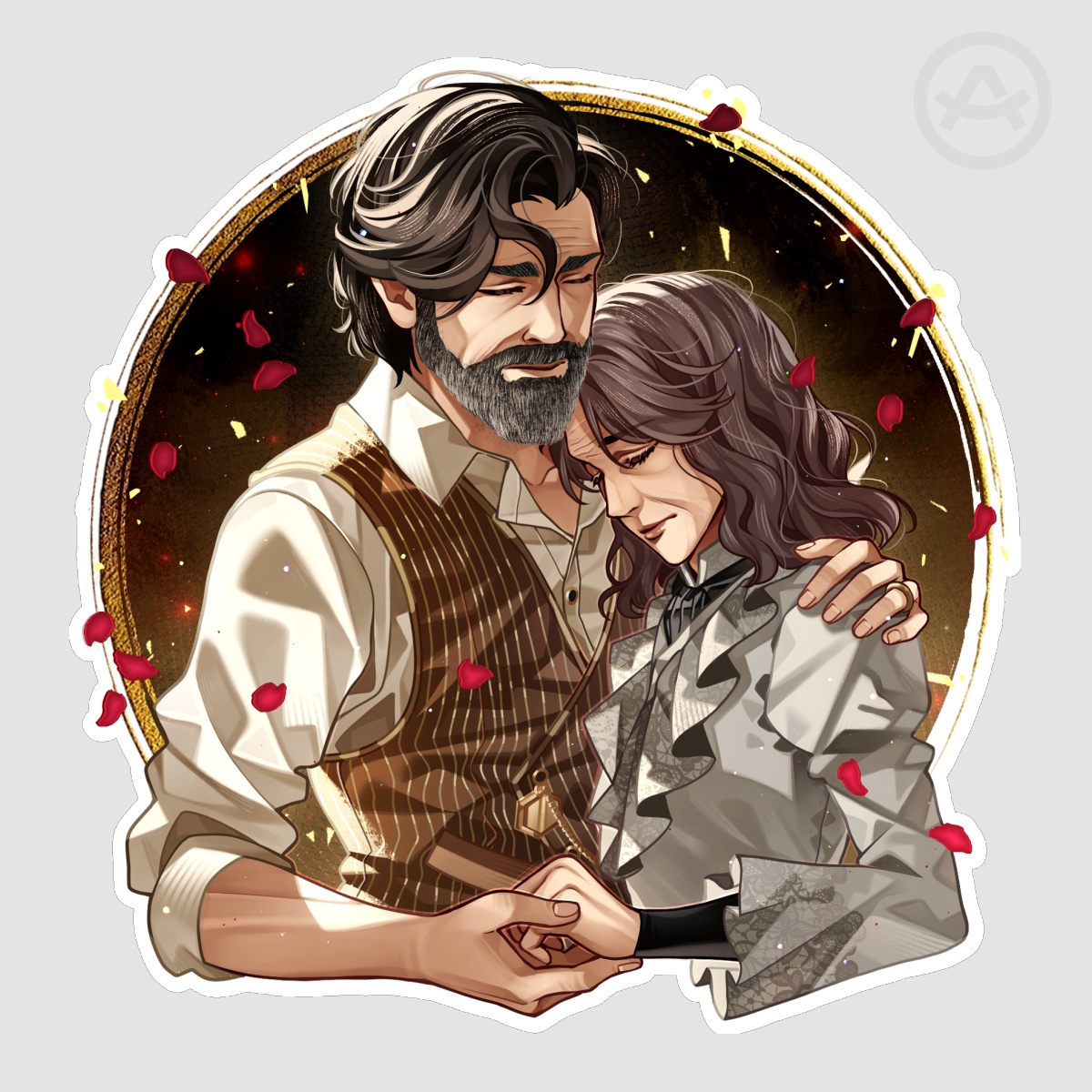 Aline x Renoir Sticker