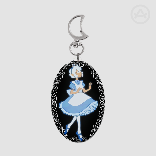 Wonderland Rook Charm