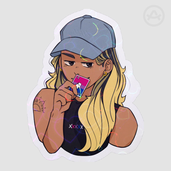 OC | Uno +2 Sticker (Bisexual)