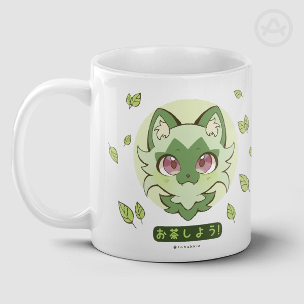 Sprigatito 'Let's Have Tea' Mug ˖ ࣪⊹