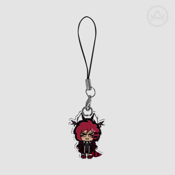 Pixel Kei Phone Charm