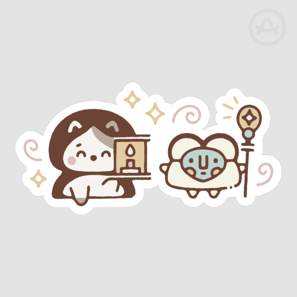 Spirits of the Forest Die Cut Stickers