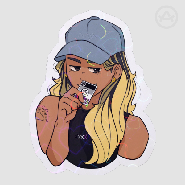 OC | Uno NAH Sticker (Asexual)