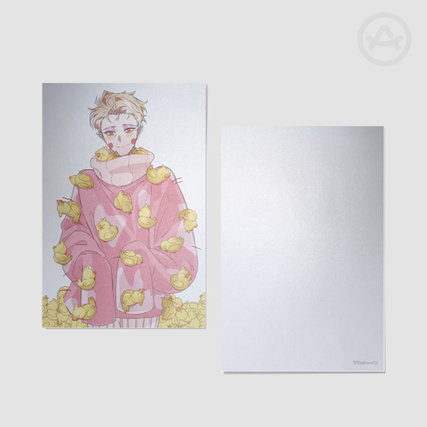 Give Lucifer Many Ducks! postcard